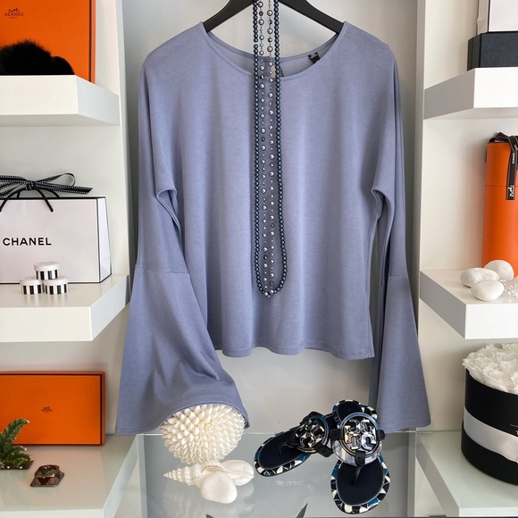🔔 DESIGN LAB BELL SLEEVES TOP - Picture 1 of 8